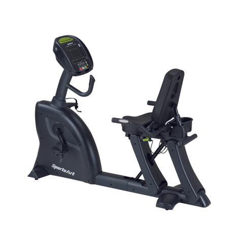 Image of SportsArt C535R Foundation Recumbent Bike - Barbell Flex