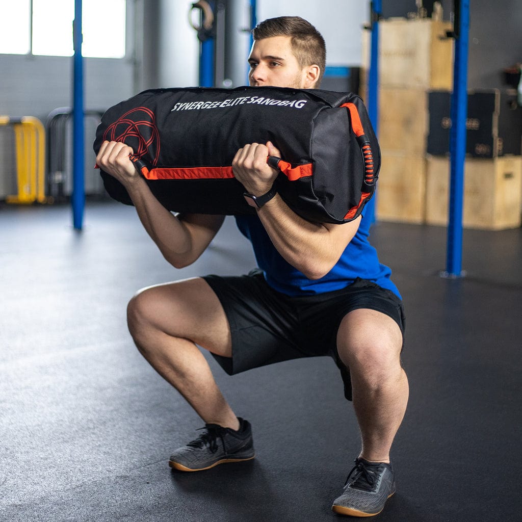 Heavy Duty Sandbag - Workout Bag with Handles for Weight Training - for  Weighted Exercise, Home Fitness and More - Gym Accessories for Men and Women