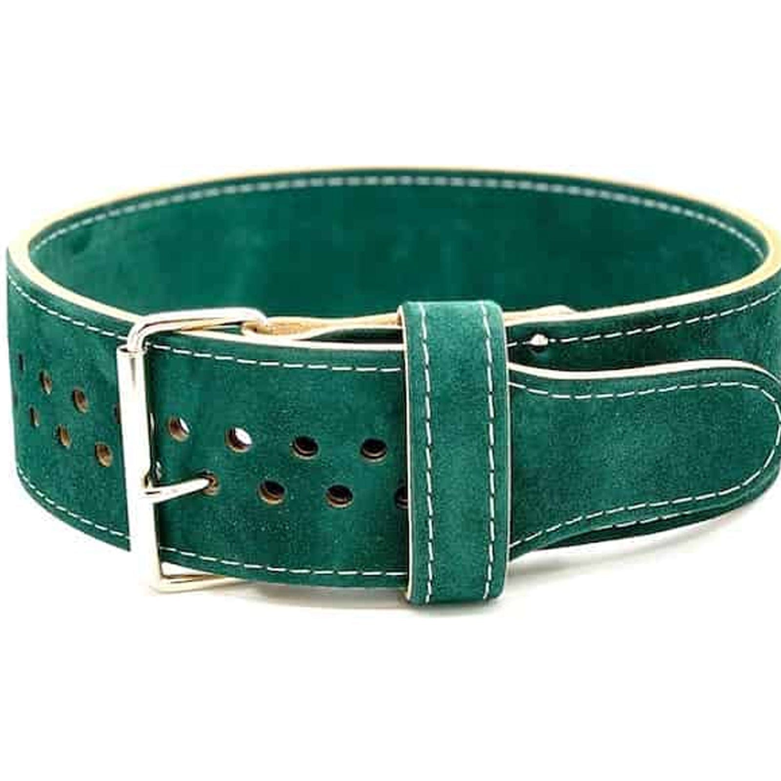 General Leathercraft Pioneer Cut Power Lifting Belt Green Suede