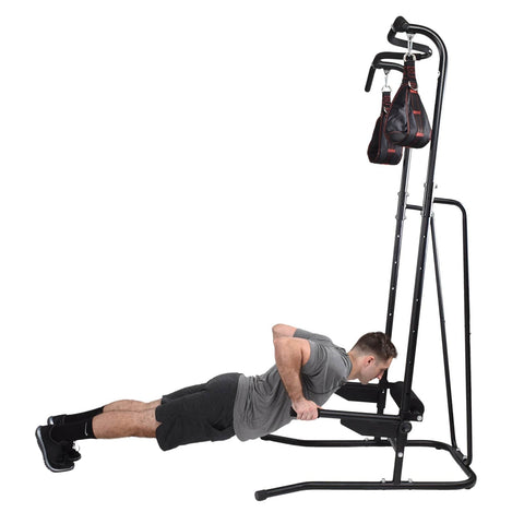 Image of Stamina Power Tower 1698 Pull Up Station - Barbell Flex