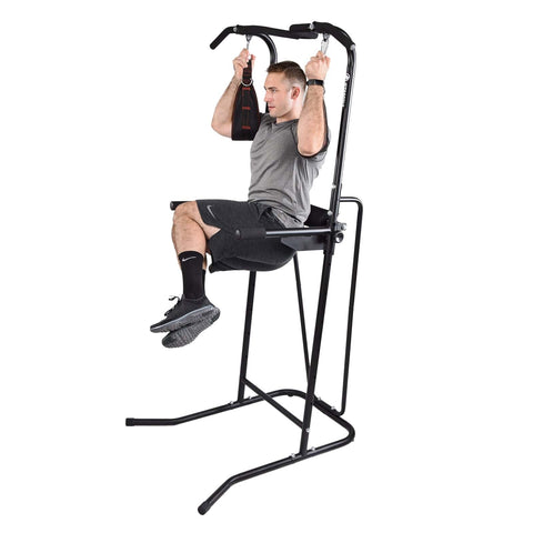 Image of Stamina Power Tower 1698 Pull Up Station - Barbell Flex