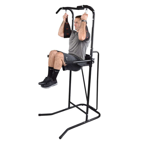 Image of Stamina Power Tower 1698 Pull Up Station - Barbell Flex