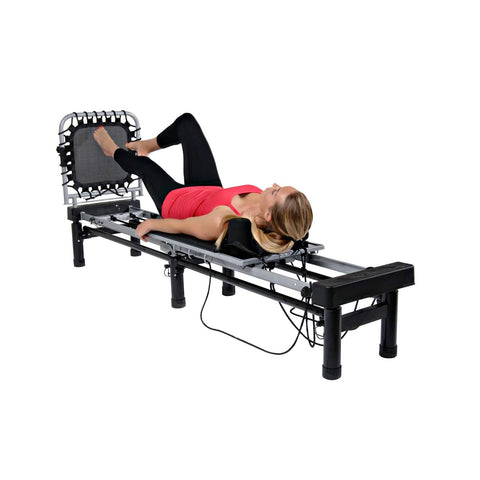 Image of Stamina AeroPilates Three Cords 266 With Rebounder and Stand Reformer - Barbell Flex