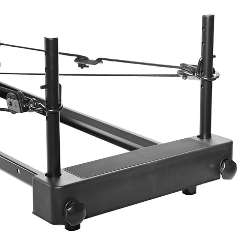 Image of Stamina AeroPilates 379 Four Cord Resistance Reformer Plus - Barbell Flex