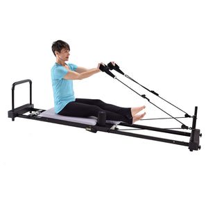 Stamina AeroPilates 4420 Four Cords Reformer - Barbell Flex