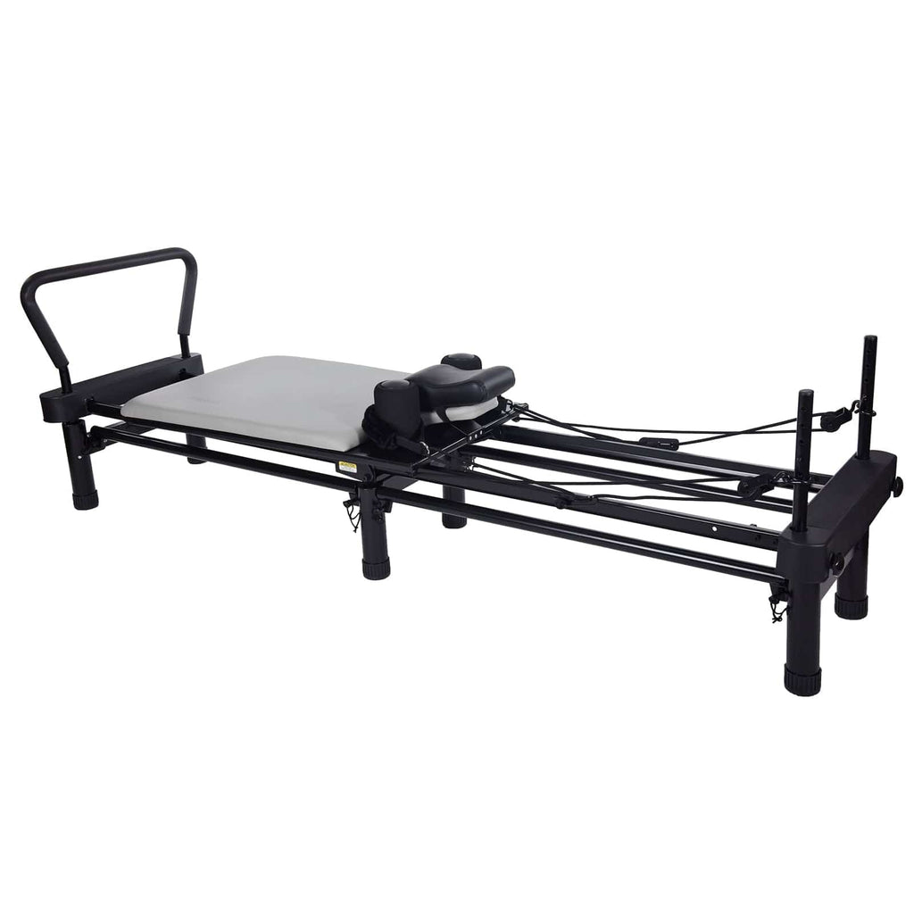 AeroPilates Reformer 266 with Stand, Rebounder,Cords, & DVDs 