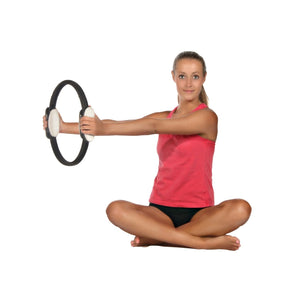 Stamina AeroPilates Soft Rubber Spring Magic Circle - Barbell Flex