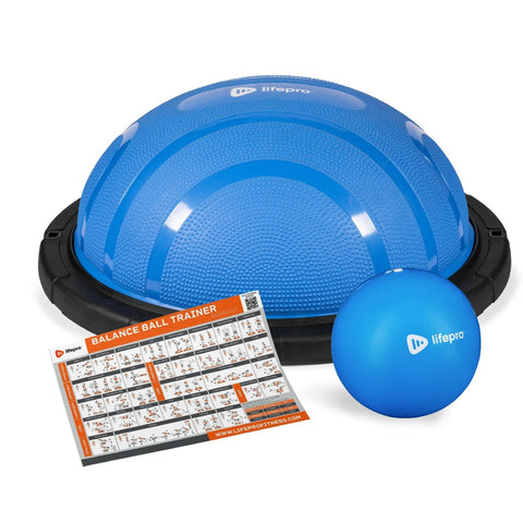 Image of LifePro Horizon Textured Non-Slip Surface Balance Ball Trainer - Barbell Flex