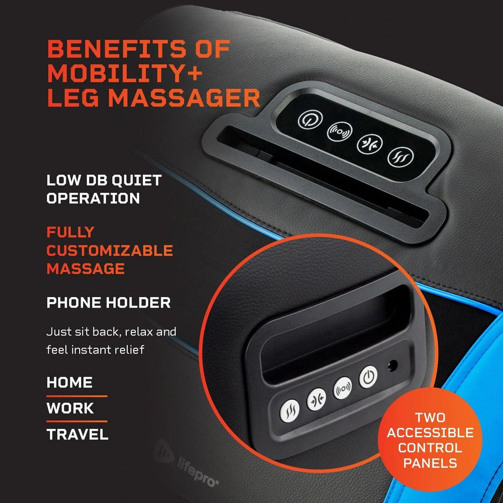 REATHLETE Air C Pro Portable Full-Leg Air Compression Massager