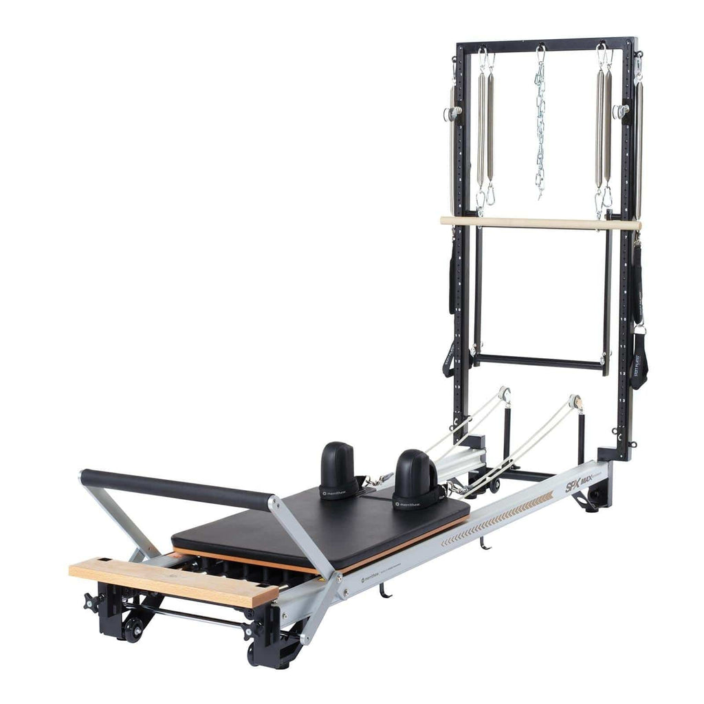 Merrithew Reformer Box with Footstrap, Extra Long Long, Black