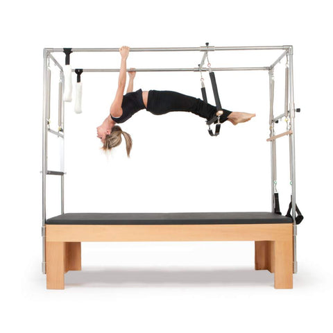 Image of Elina Pilates Cadillac Wooden Trapeze Bar Table - Barbell Flex