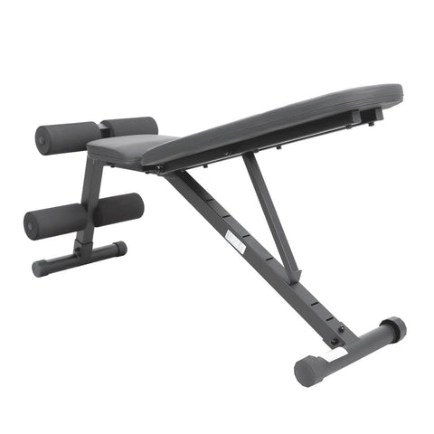 Image of Sunny Health & Fitness Adjustable Incline / Decline Weight Bench - Barbell Flex